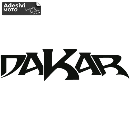 Autocollant "Dakar" Réservoir-Valises-Carénage Inférieur-Queue-Casque