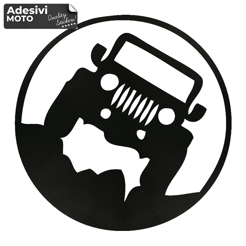 Adesivo Logo Fuoristrada Fuoristrada-Cofano-Sportelli-Fiancate-Auto