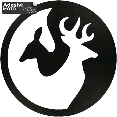 Autocollant Cerf Yin Yang Tout-terrain-Capot-Compteurs-Côtés-Voiture