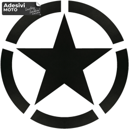 Autocollant Étoile Militaire US Army Tout-terrain-Capot-Compteurs-Côtés-Voiture