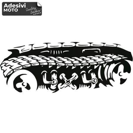 Autocollant Réservoir 4X4 Tout-terrain-Capot-Compteurs-Côtés-Voiture