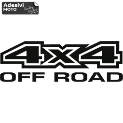 Autocollant 4X4 Type 2 Tout-terrain-Capot-Compteurs-Côtés-Voiture